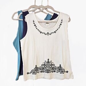 Tank Tops Bundle of 3 Various Brands size XL New